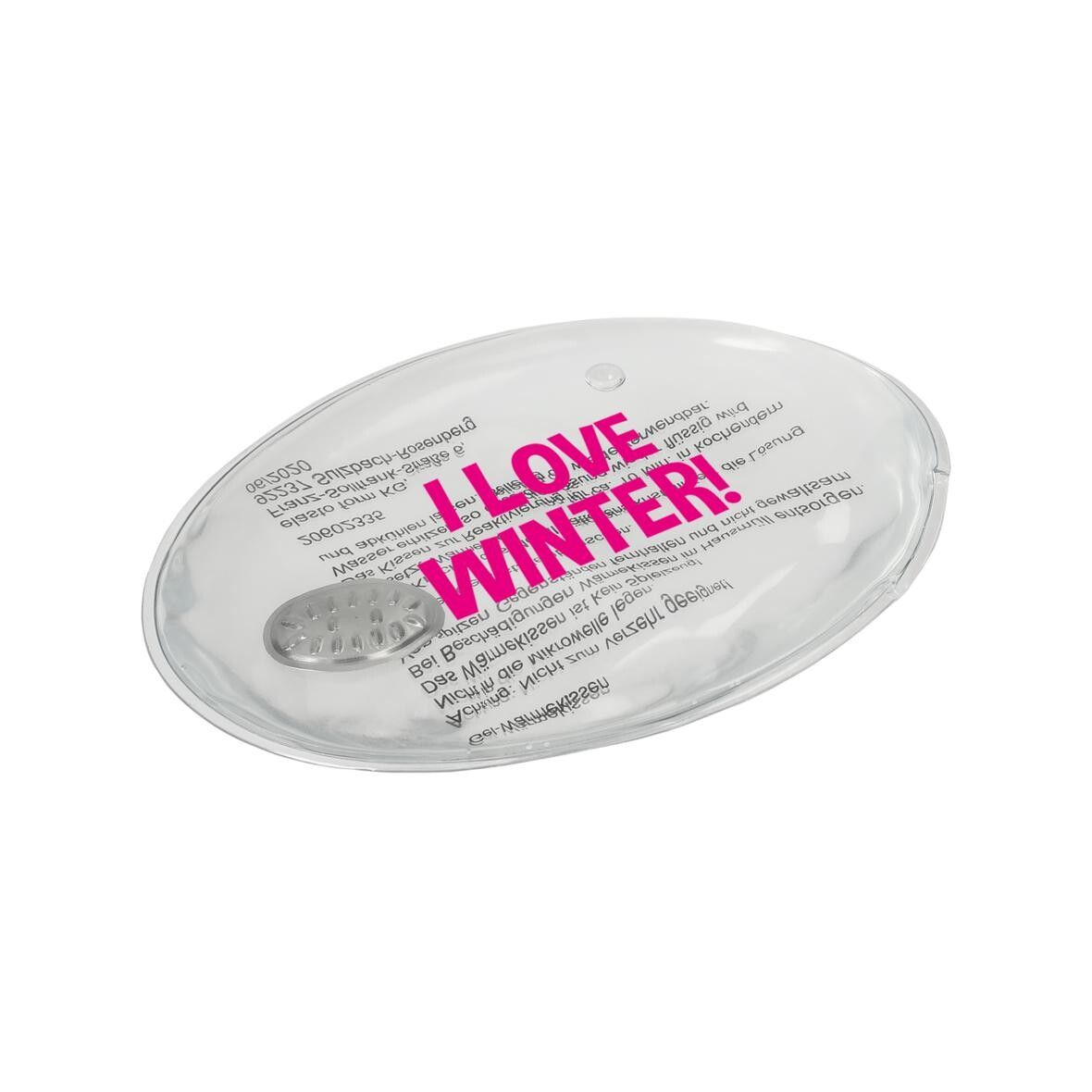 Gel-Wärmekissen Oval, groß - transparent-972