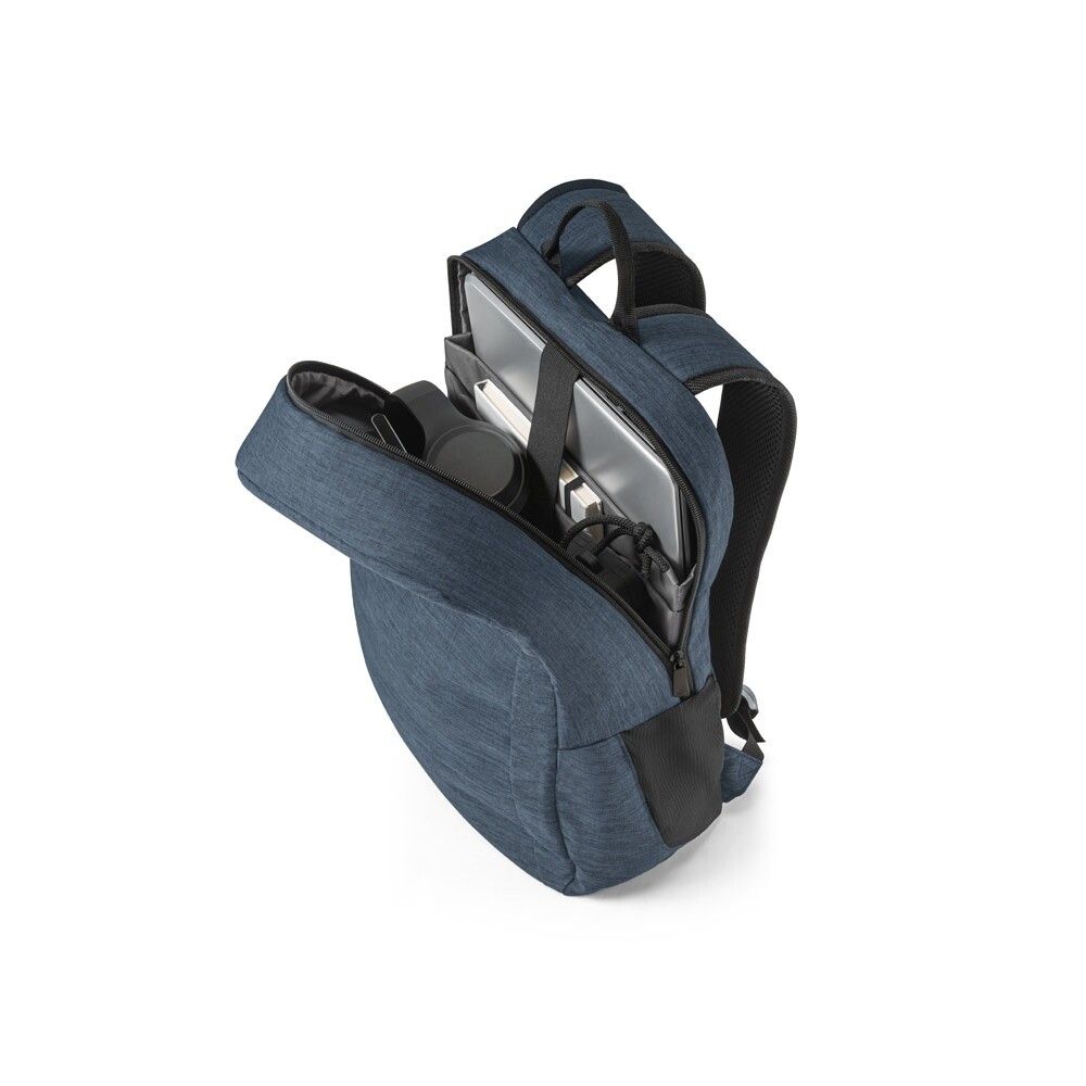 BUSINESS Laptop-Rucksack aus 300D 100% rPET - blau-86