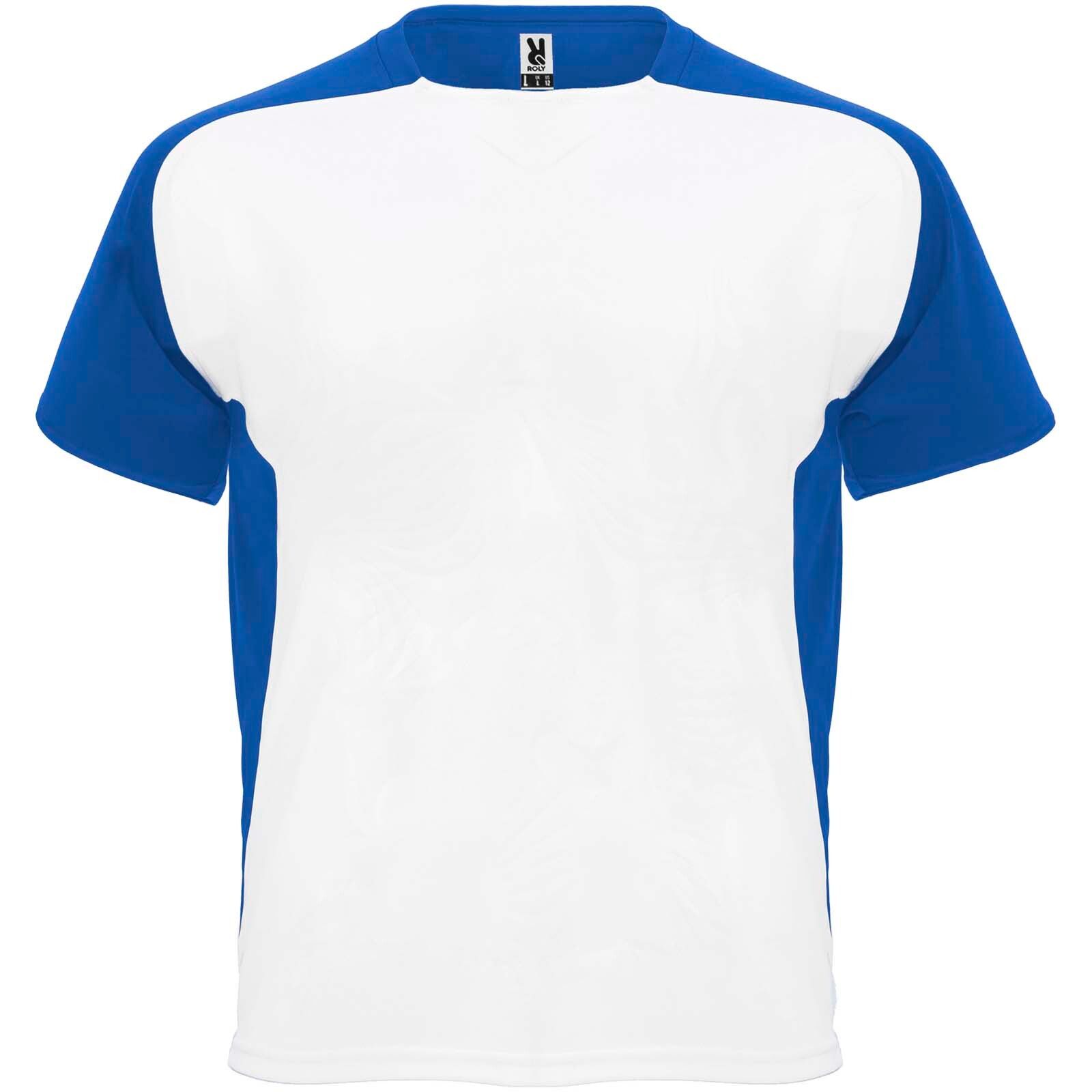 Bugatti Sport T-Shirt für Kinder - weiss -  royalblau-561