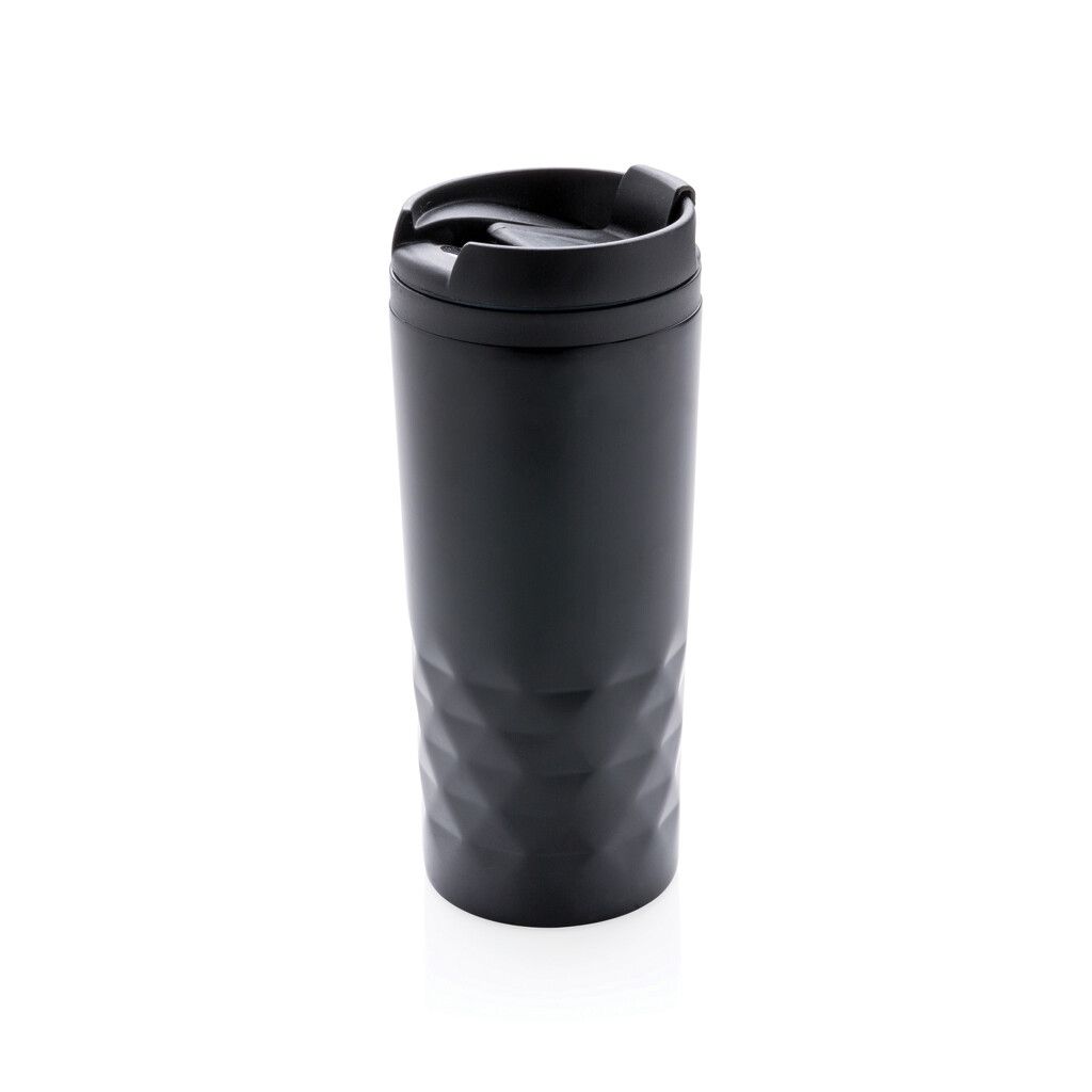 Geometrischer Becher - schwarz-396