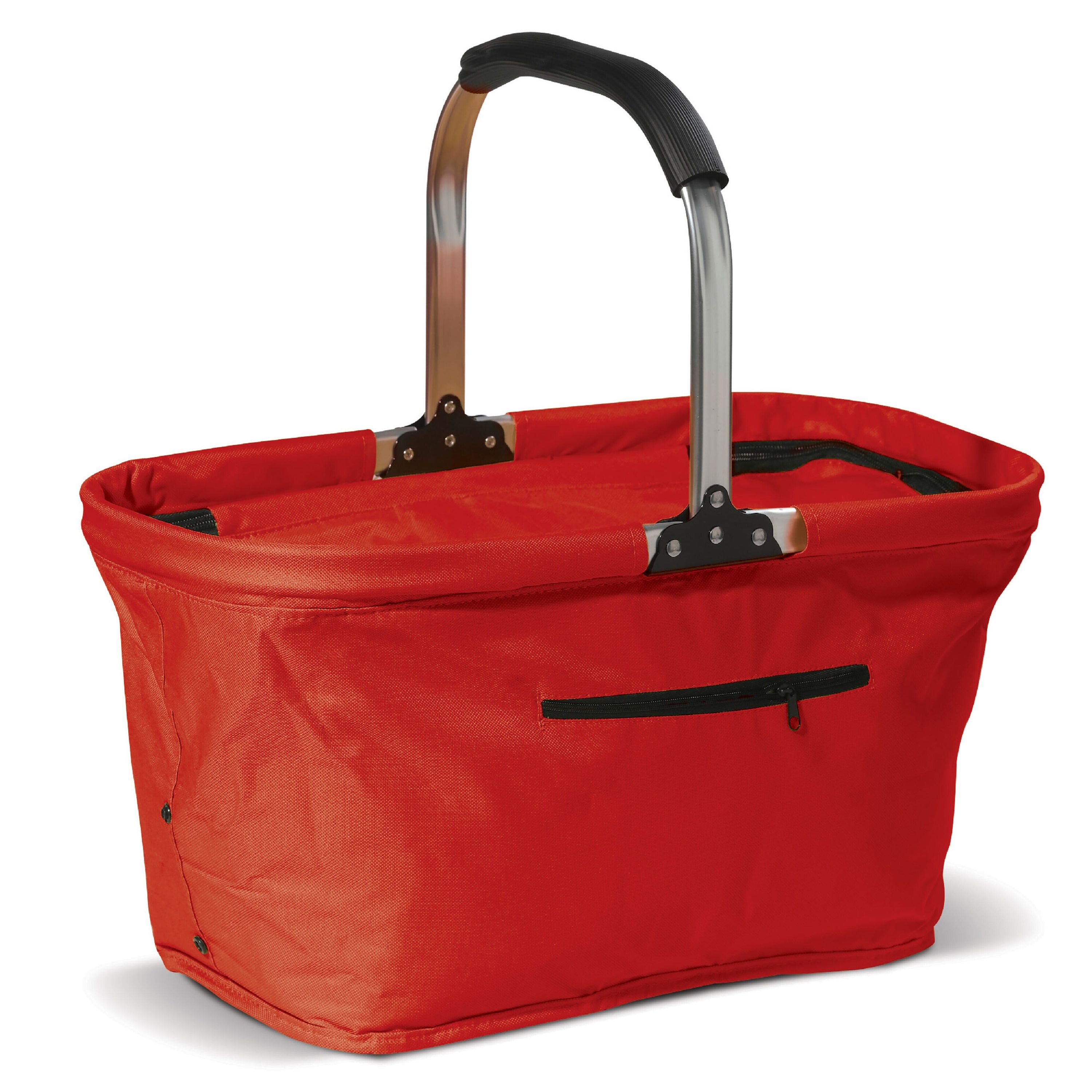 Faltbarer Kühl-Einkaufskorb - rot-419