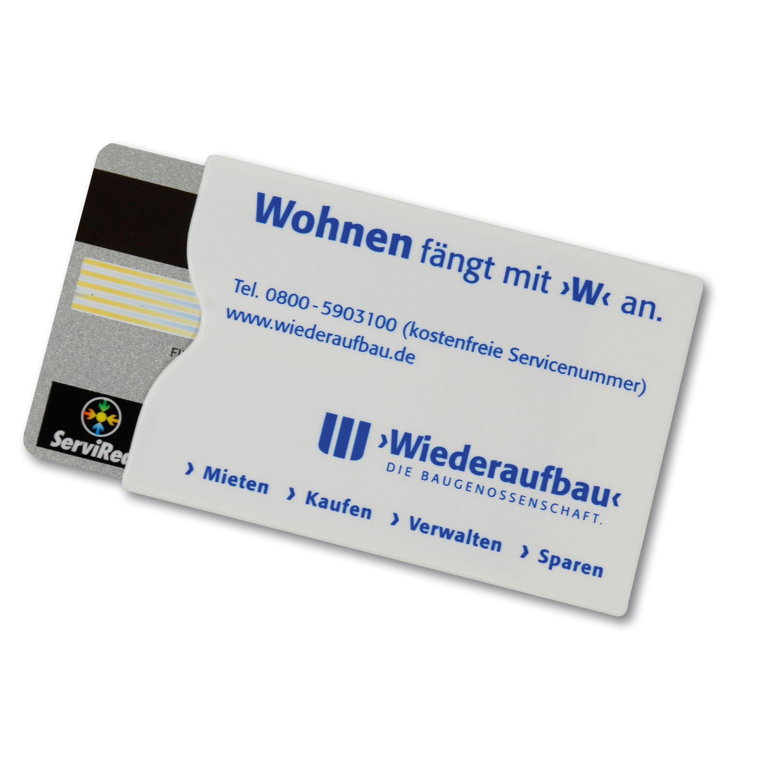 Kartenschutzhülle Aldo Boxxi - weiß, transparent-211