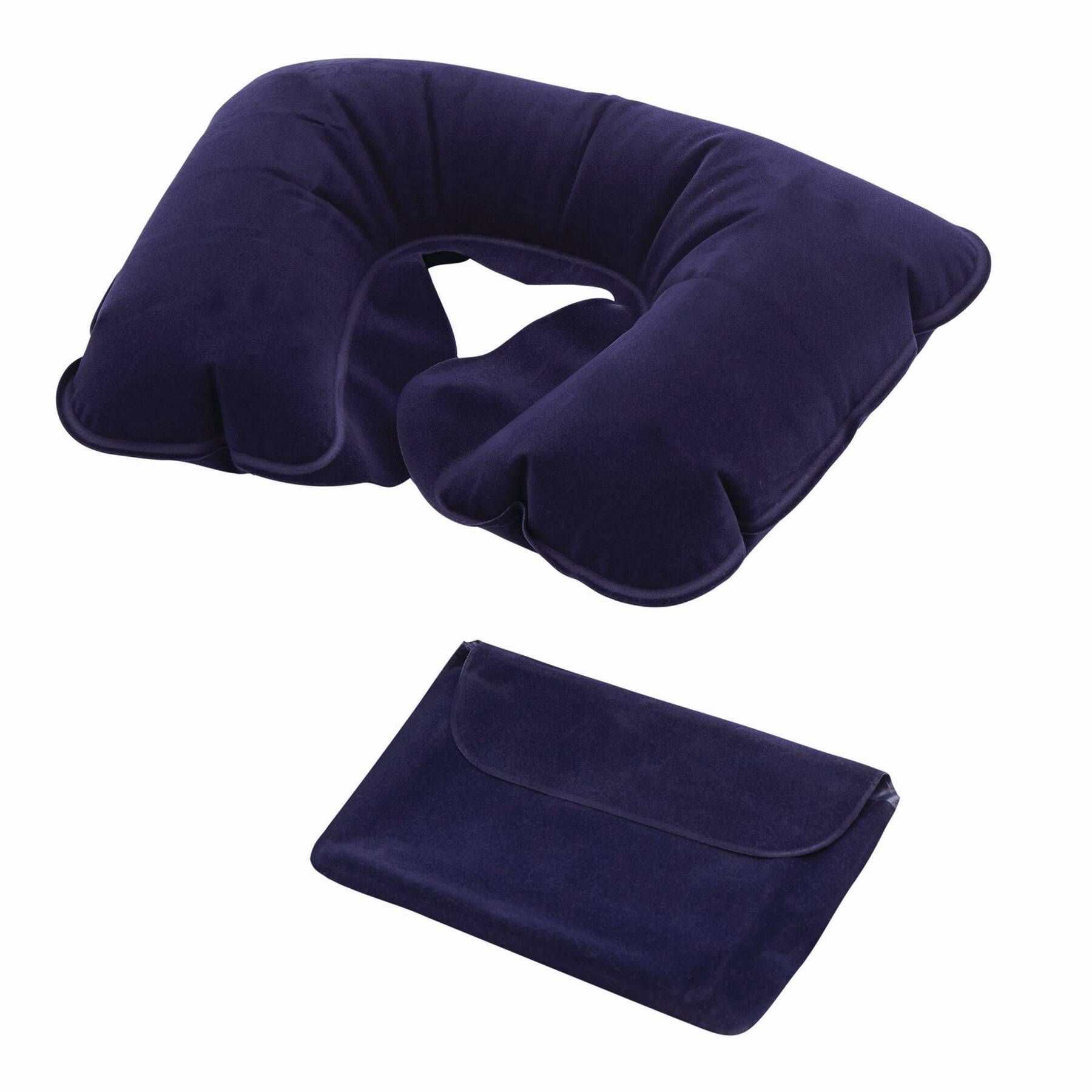 Aufblasbare Nackenstütze COMFORTABLE - blau-177