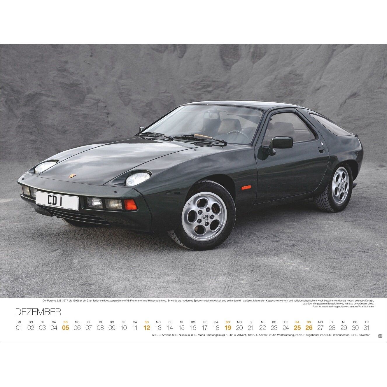 Legendäre Autos Posterkalender-600