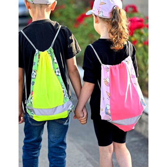 Childrens Gym Bag Action Line - pink - unicorn-631