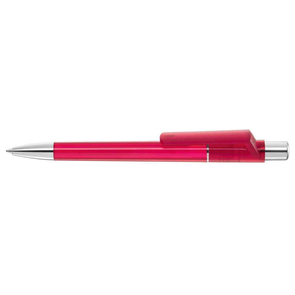 Pepp Transparent Si Druckkugelschreiber - magenta-700