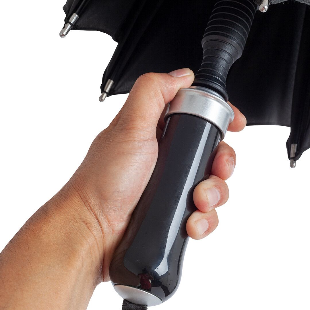 AC-Midsize-Stockschirm FARE® RingOpener® mit waterSAVE® Bezug Ø115 cm - schwarz-369