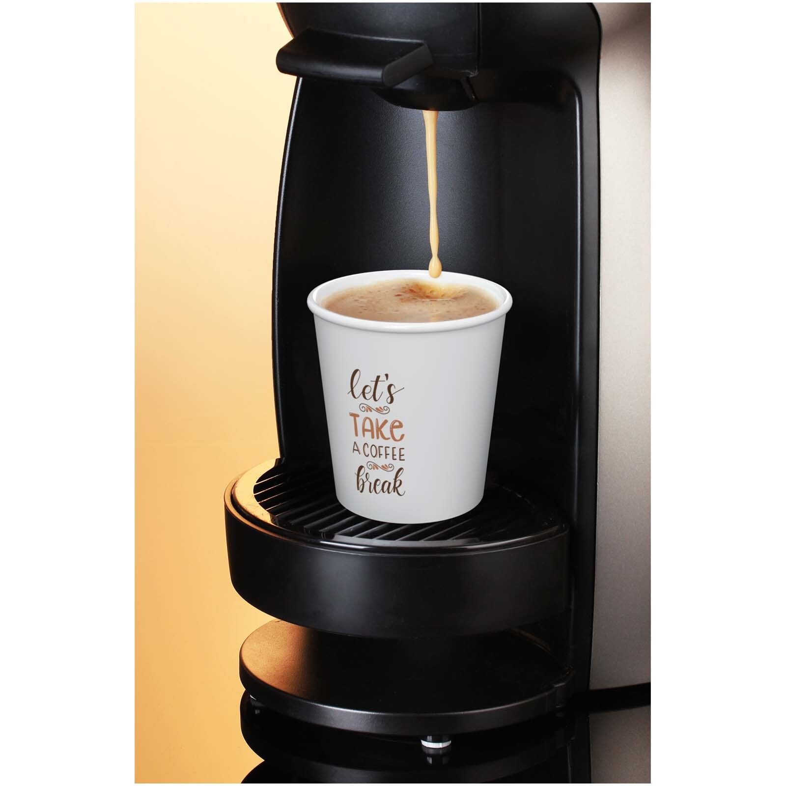 Americano Piccolo 100 ml Becher  - weiss-178