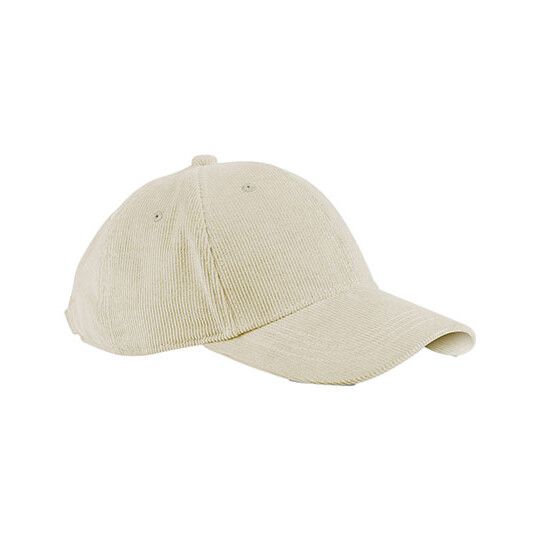 EarthAware® Organic Cord Baseball Cap - stone-778