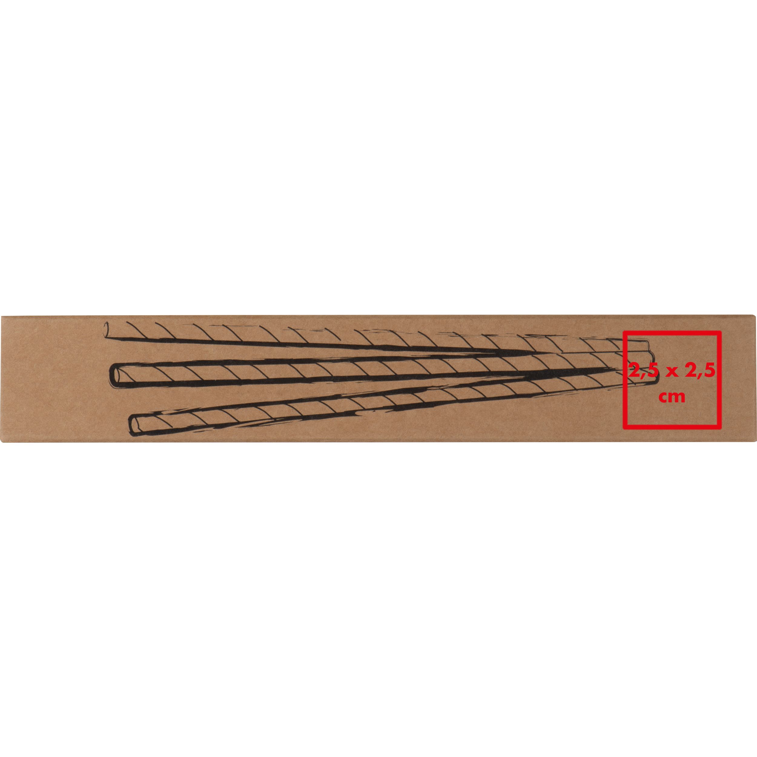 Veredelungsposition auf der Verpackung