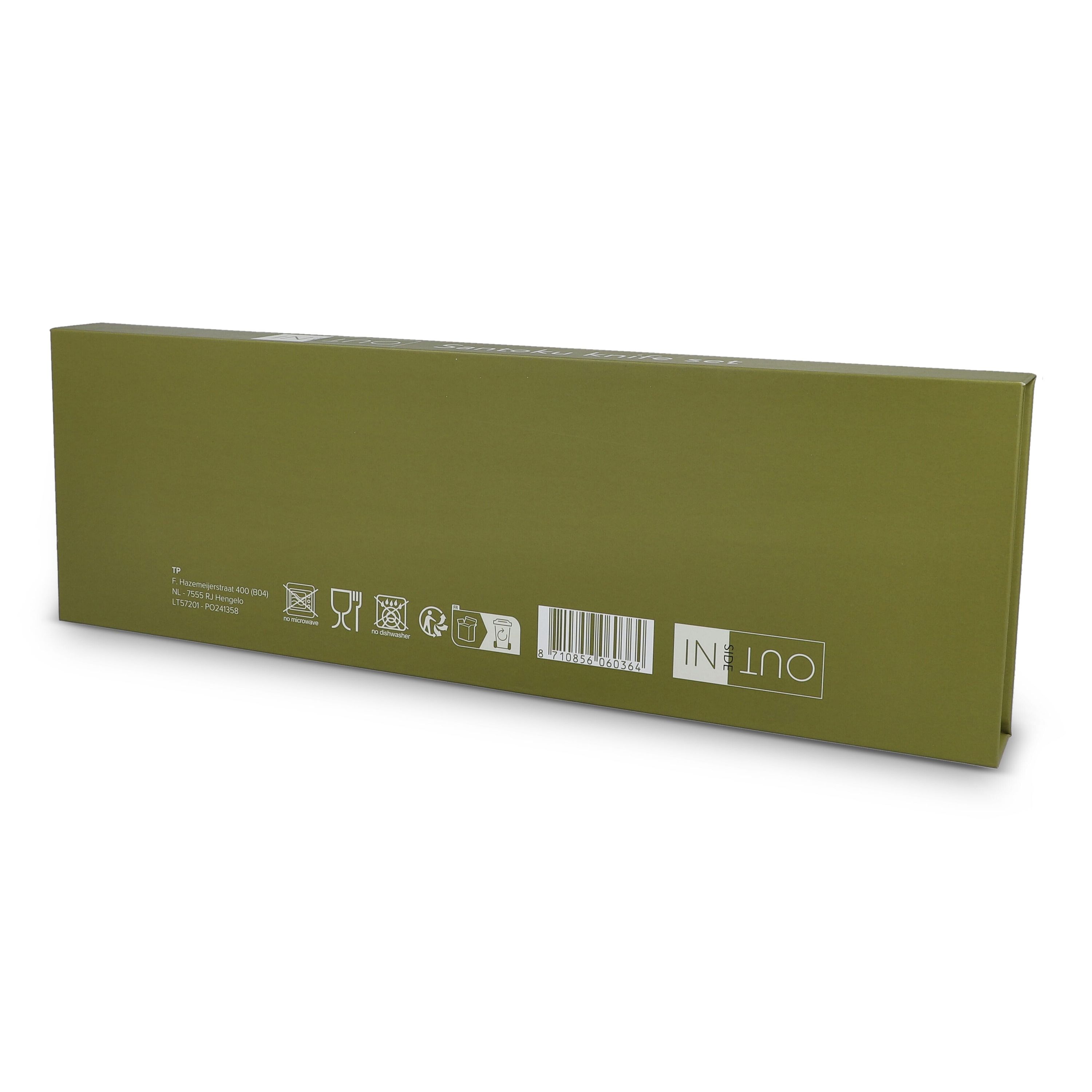 InSideOut Santoku 2tlg. Messerset Ravn - holz-544
