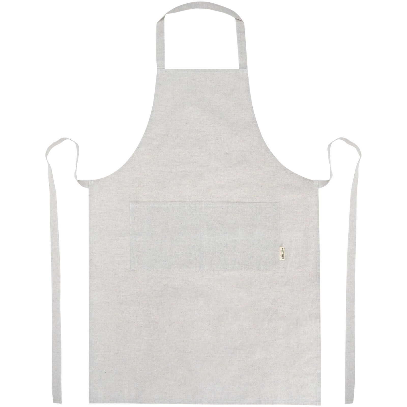 Pheebs 200 g/m² recycelte Schürze - heather grau-393