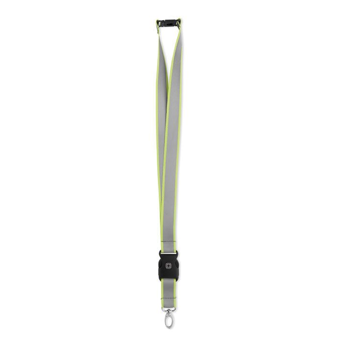 Reflektierendes RPET-Lanyard TOSEE - neon gelb-760