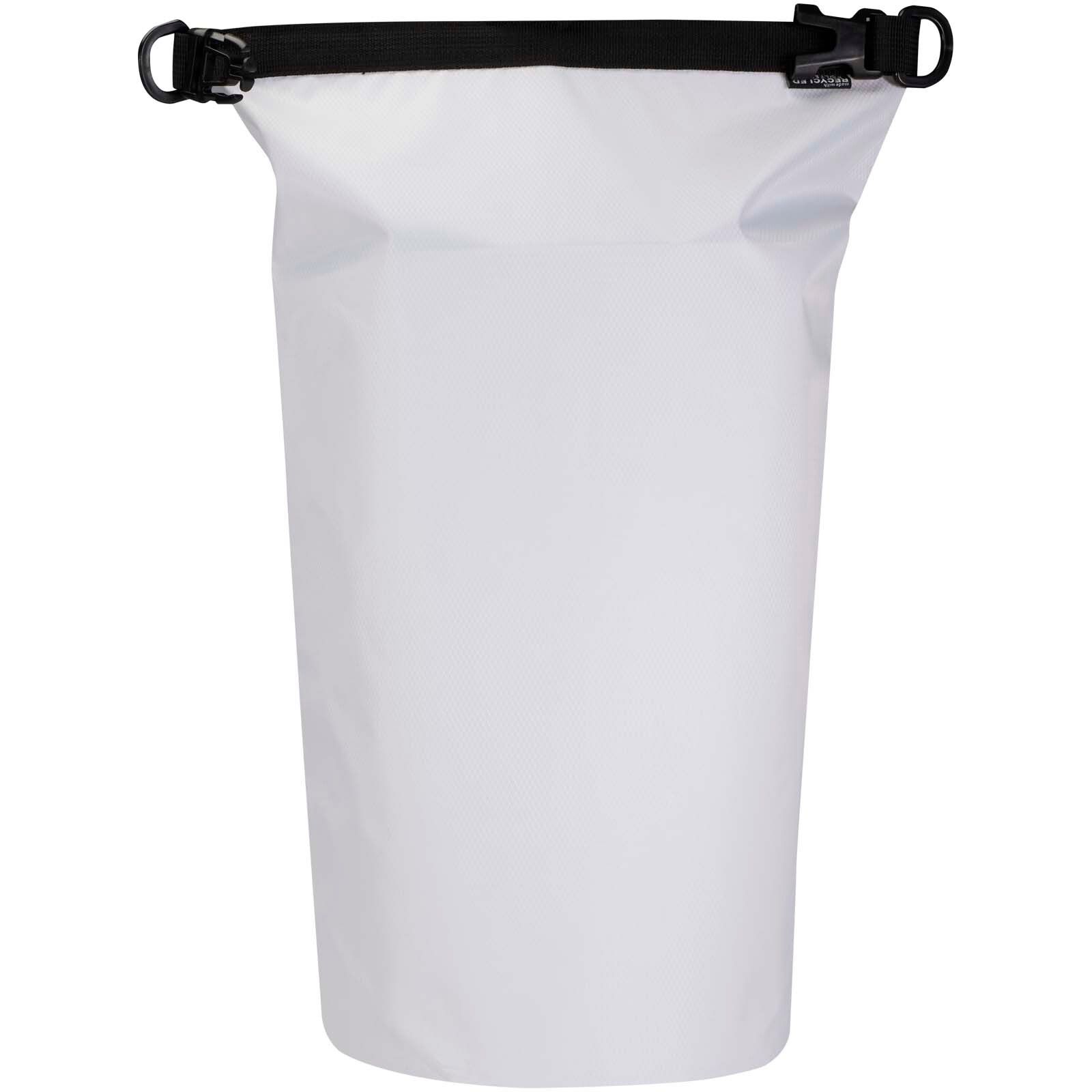 Camper recycelte, wasserdichte Reisetasche, 10 l - weiss-454