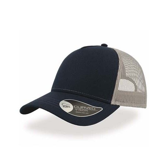 Rapper Cotton Cap - navy - grey-689