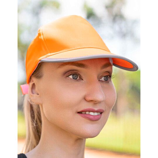 Adult Basic Hi-Vis Cap Montpelier - signal orange-317