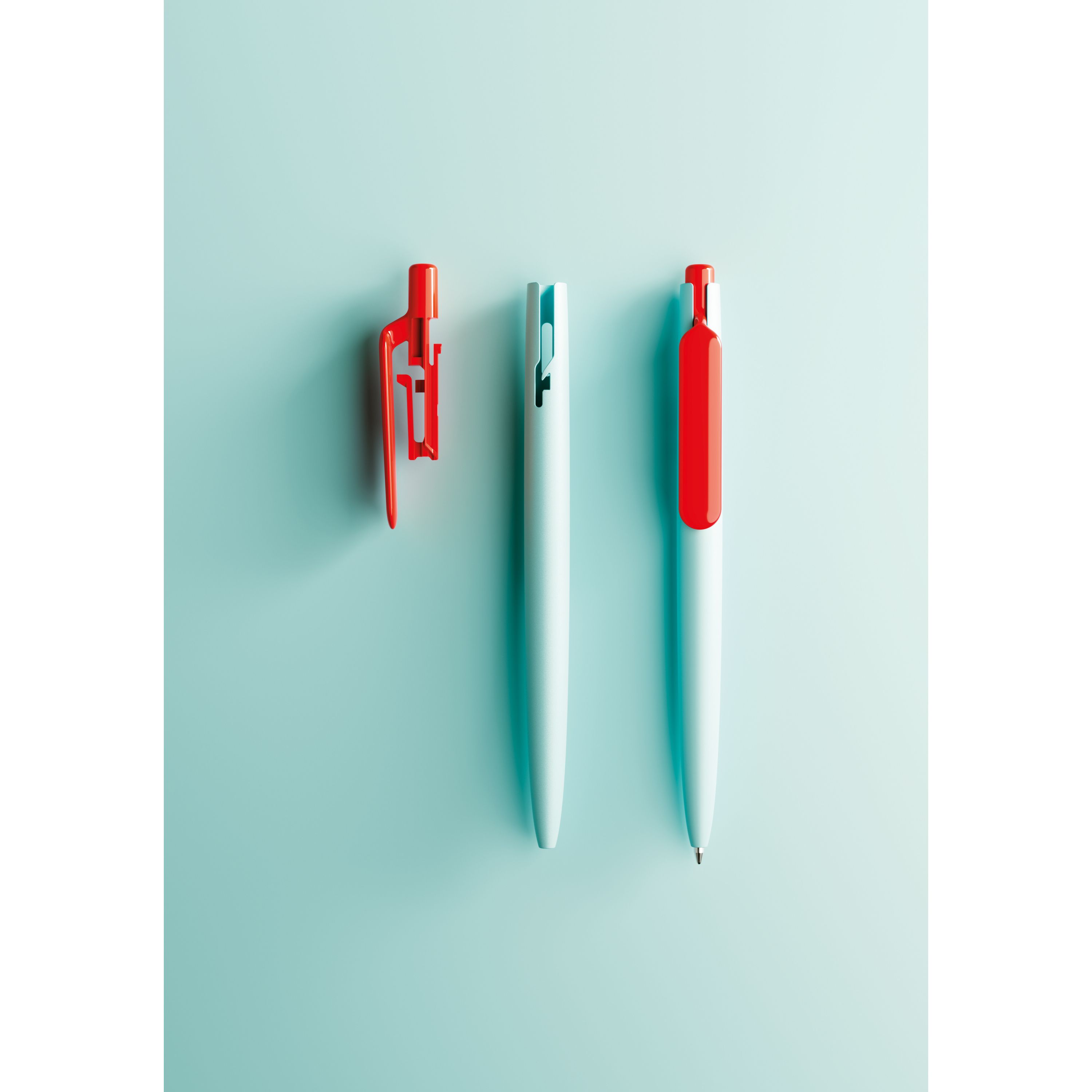 prodir DS11 PMP Push Kugelschreiber matt - Clip poliert - marineblau-541