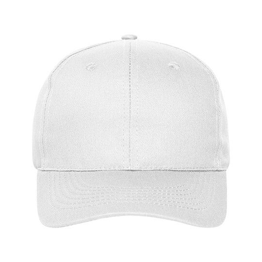 6 Panel Cap Bio Cotton - white-53