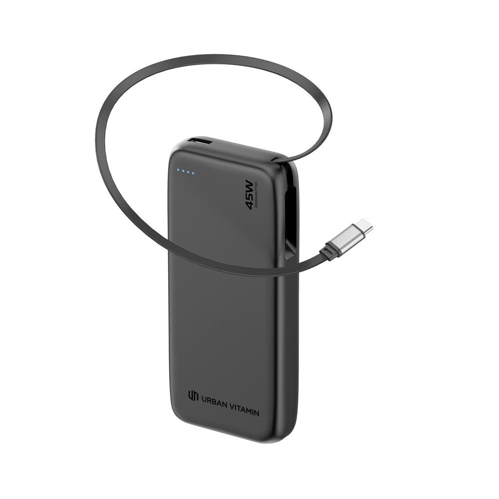 Urban Vitamin San Mateo 45W 20.000mAh Powerbank - schwarz-190