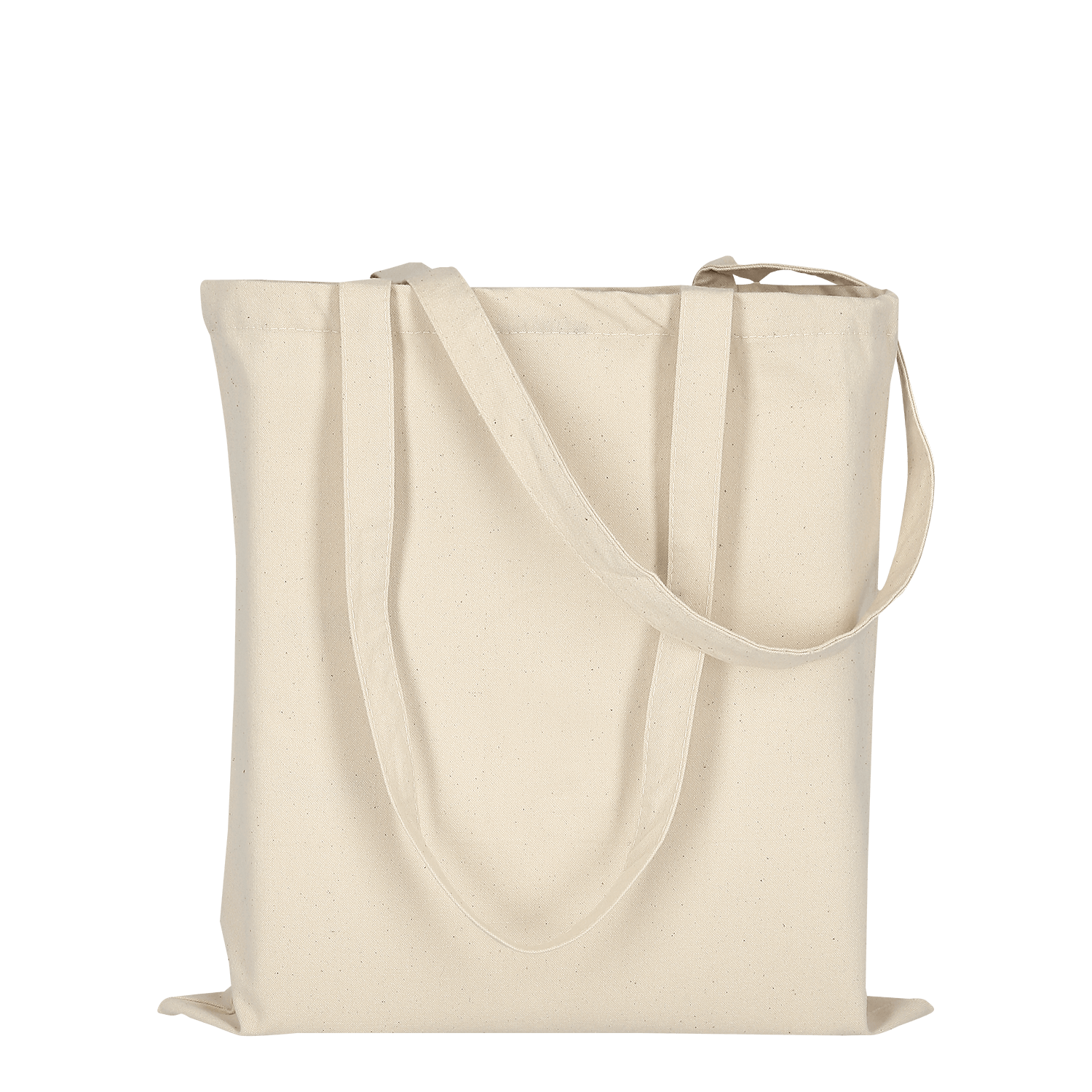 Canvas-Tasche mit zwei langen Henkeln - natur-21