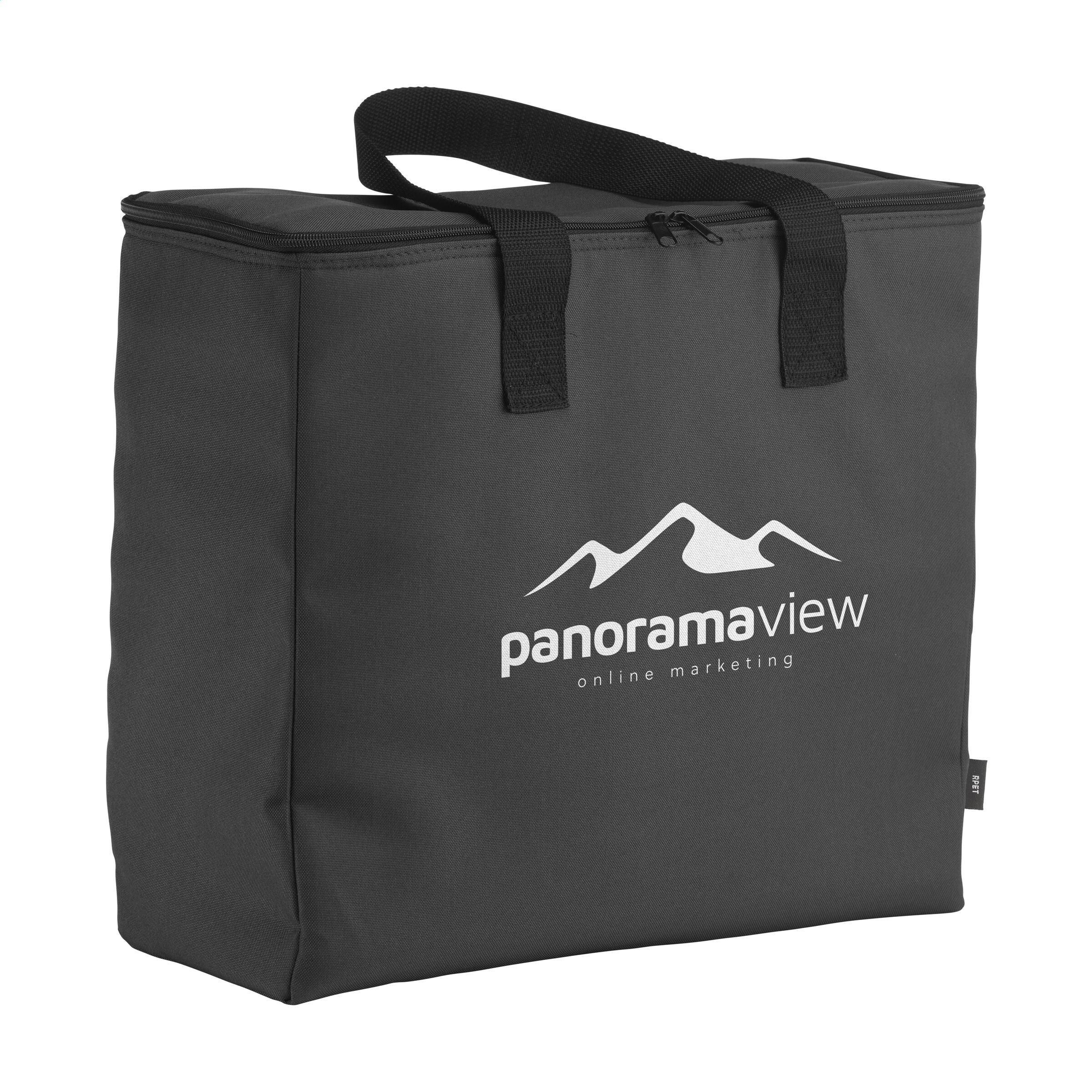 RPET Freshcooler-XL Kühltasche - schwarz-70