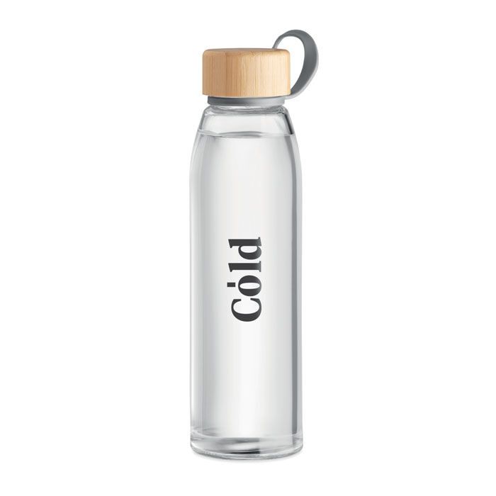 Glasflasche 500ml FJORD WHITE - transparent-358