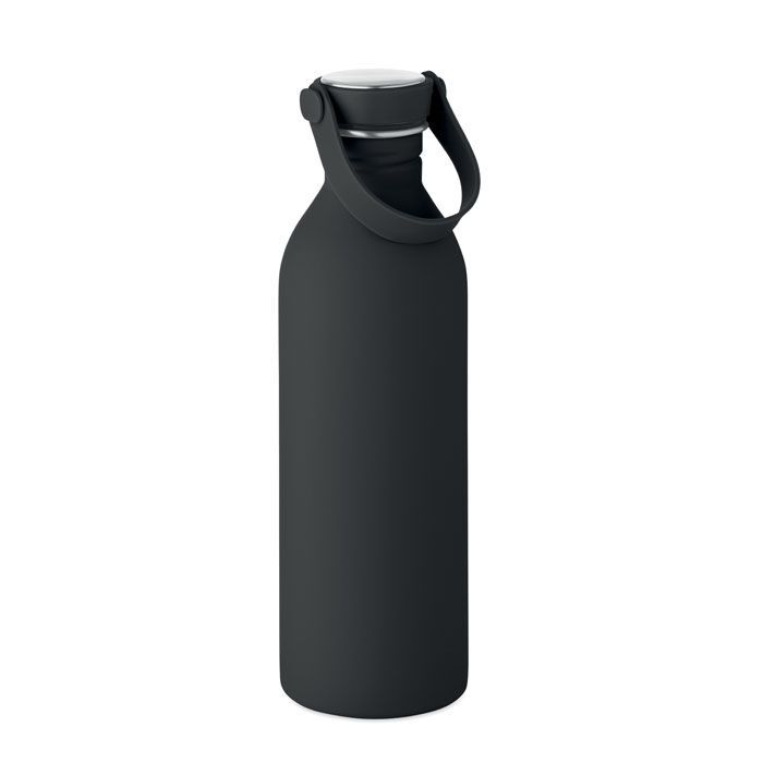 Einwandige Trinkflasche 500 ml SVALUR - schwarz-166
