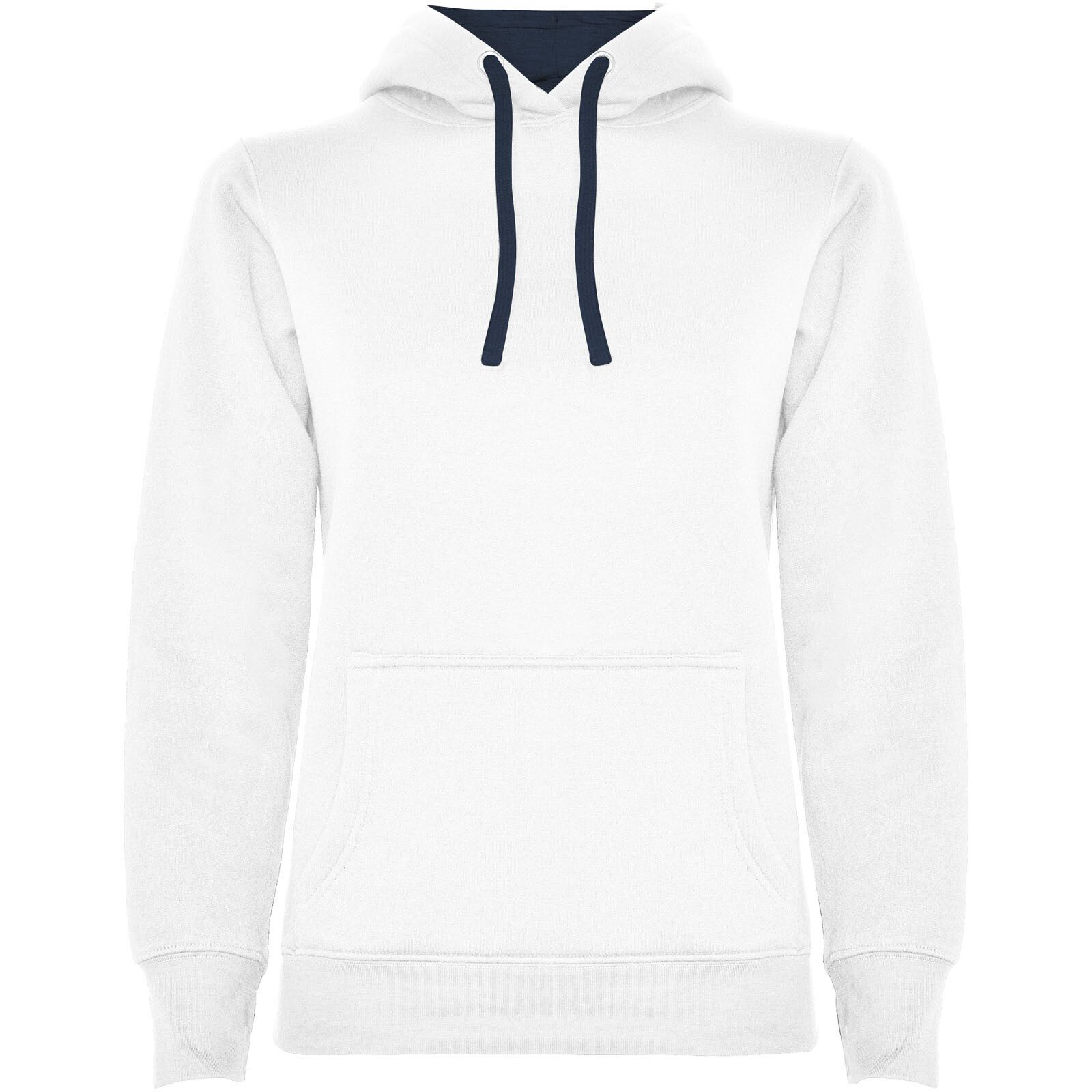 Urban Kapuzenpullover für Damen - weiss -  marineblau - S-161