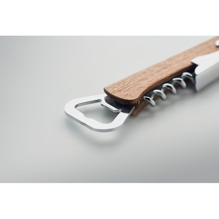 3 in 1 Flaschenöffner WOOL - holz-93