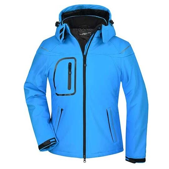 Ladies´ Winter Softshell Jacket - aqua-682