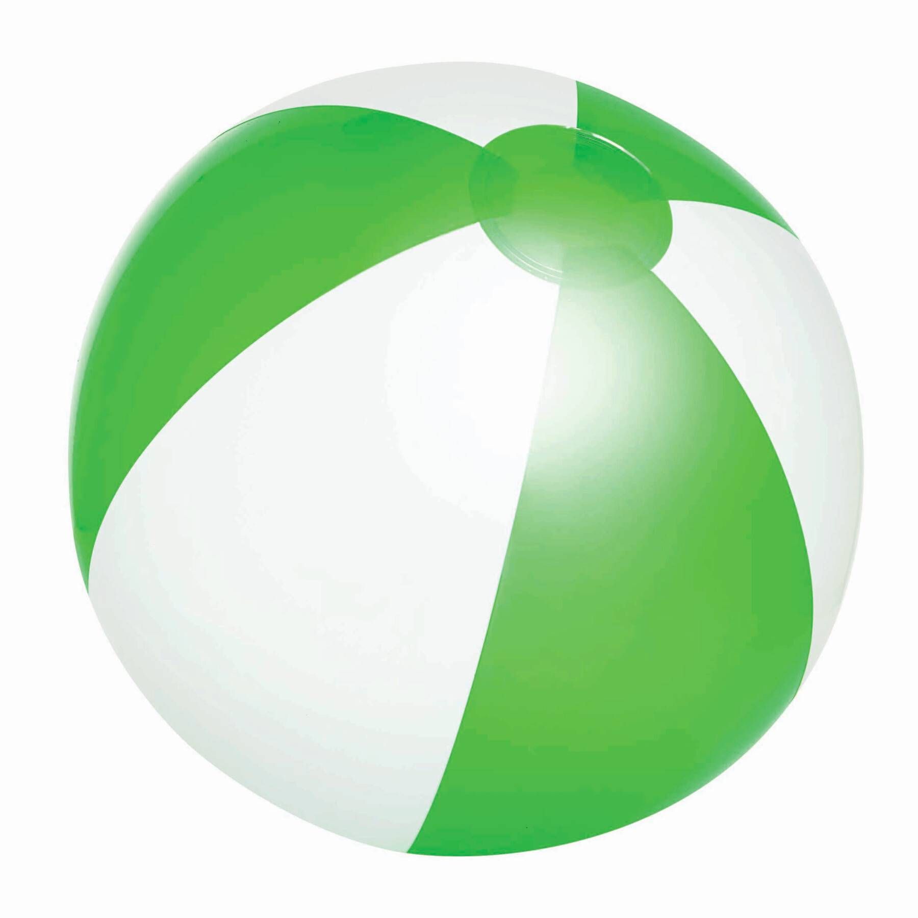 Aufblasbarer Strandball ATLANTIC SHINY - grün - weiß-778