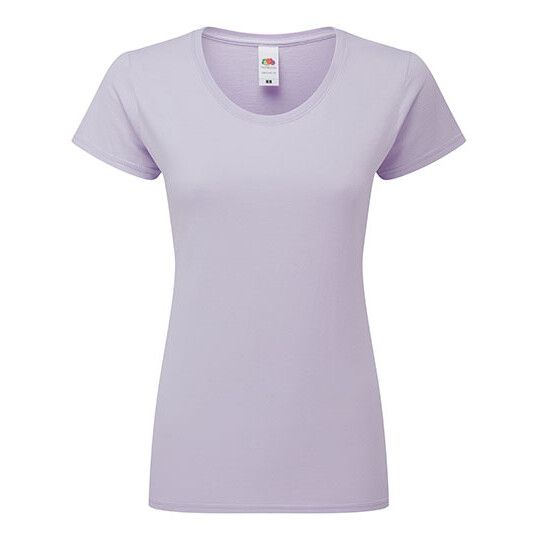 Ladies Iconic 195 Ringspun T - soft lavender-795