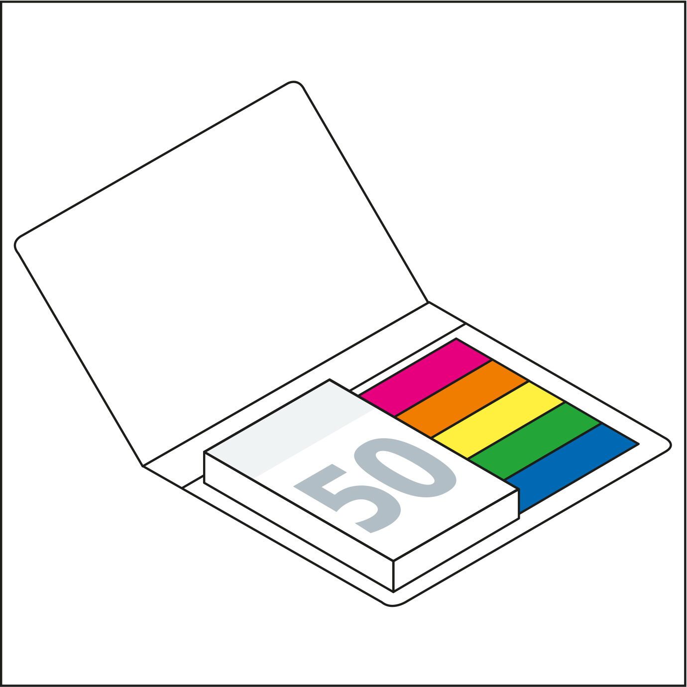 Haftnotiz-Set Lissabon, matt-253