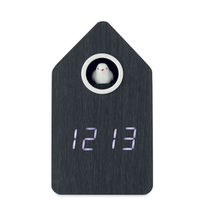 Kuckucksuhr mit Kuckuck MDF CUCKOO BIRD - schwarz-705