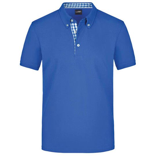 Men´s Plain Polo - navy - red - navy - white-674