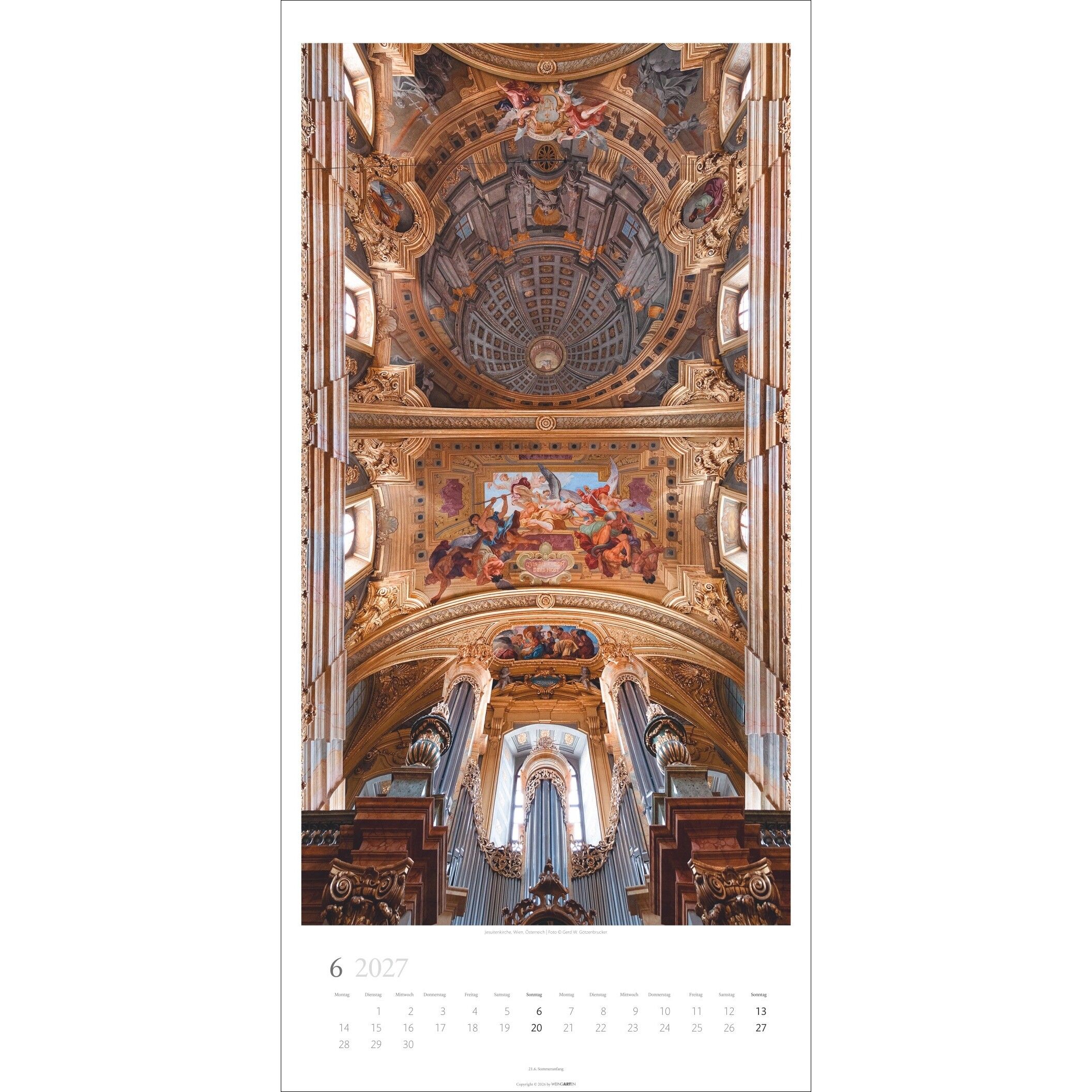 Wie im Himmel - Reise & Städte Kalender-755