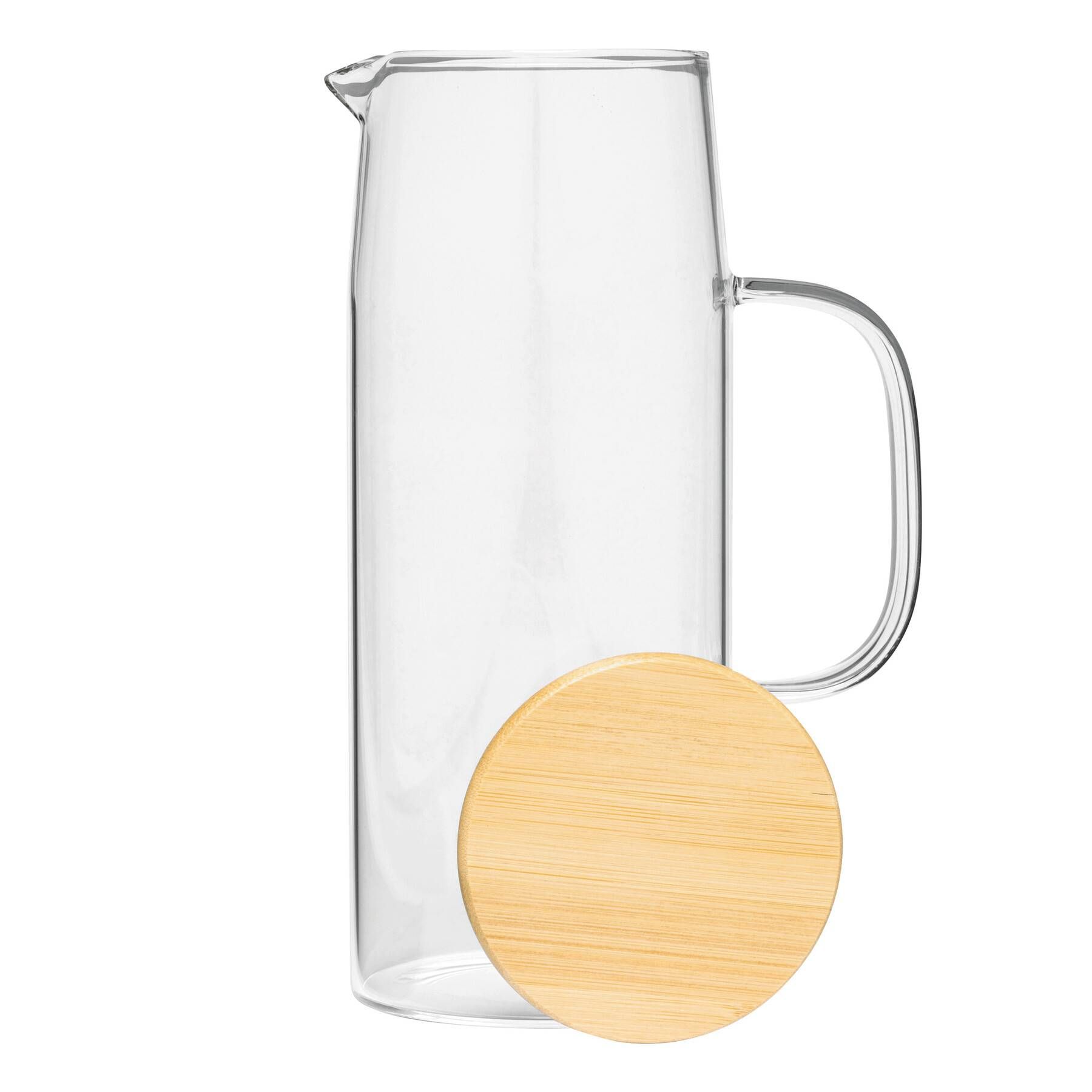 Glas BAMBOO ART L - braun-479