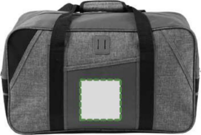 Veredelungsposition Tasche auf der Vorderseite