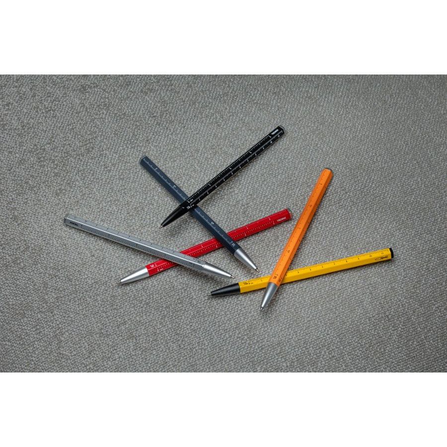 Multitasking-Kugelschreiber CONSTRUCTION BASIC - dunkelblau - silber-381