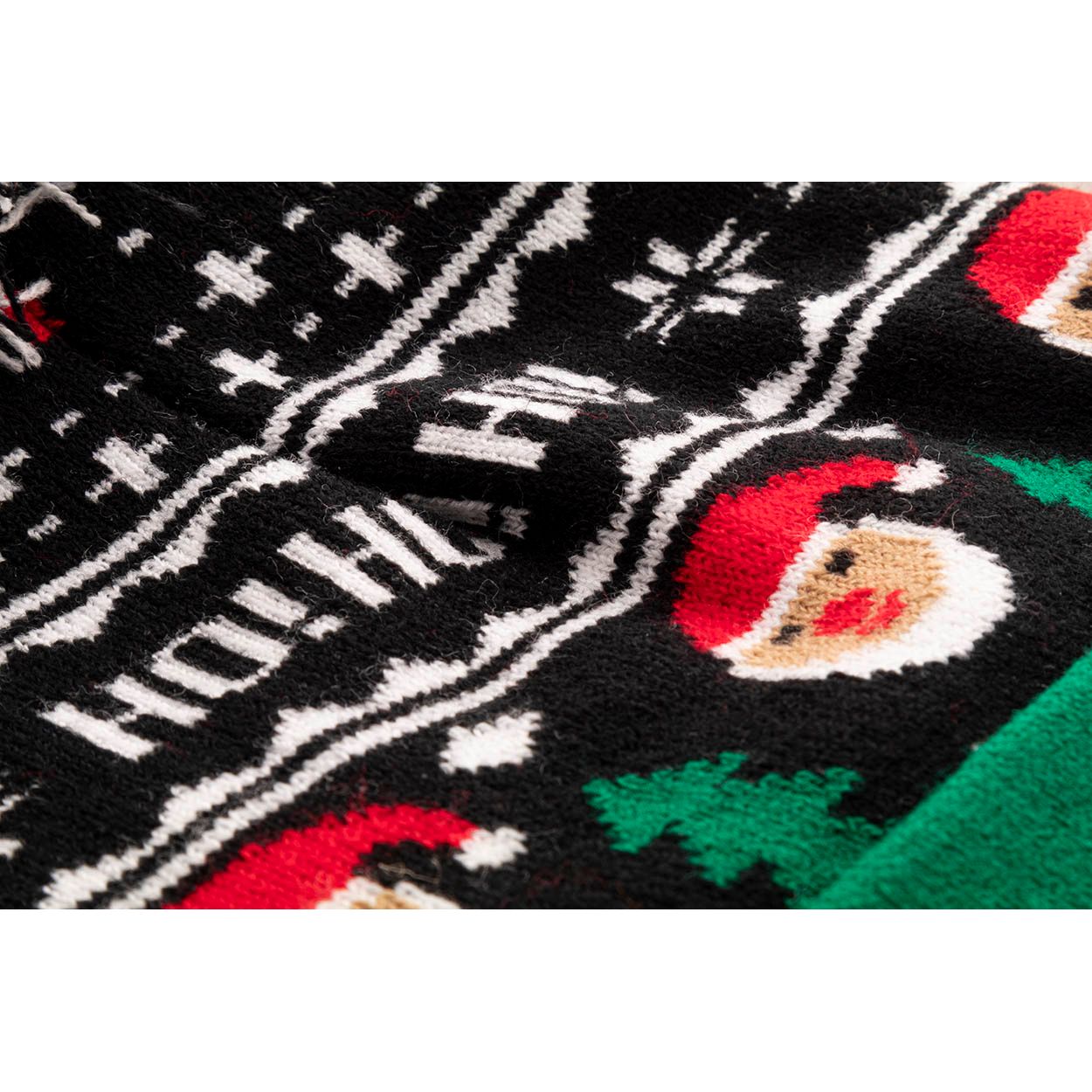 Morkved Weihnachts-Mütze - Ho ho ho - mehrfarbig-388