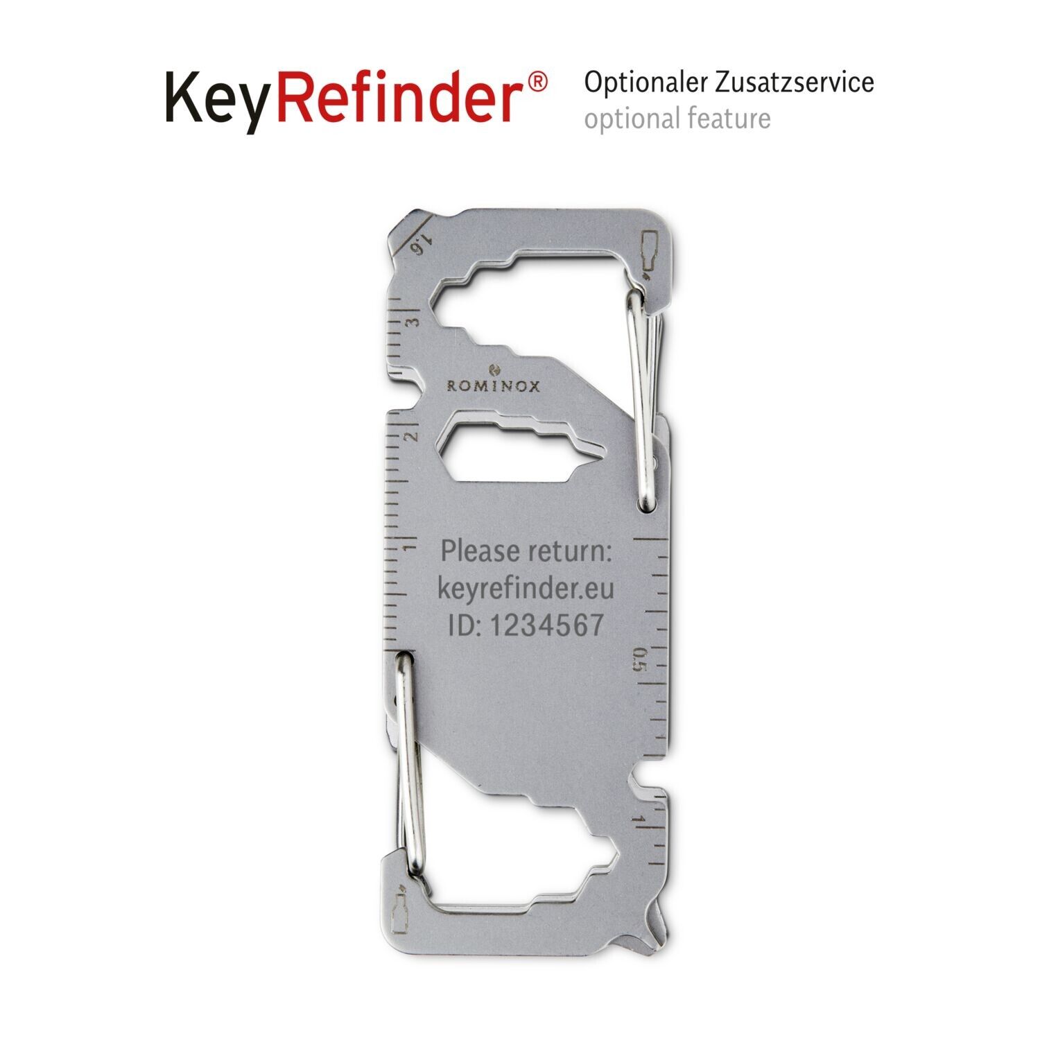 ROMINOX® Key Tool Link - 20 Funktionen (Karabiner)-381