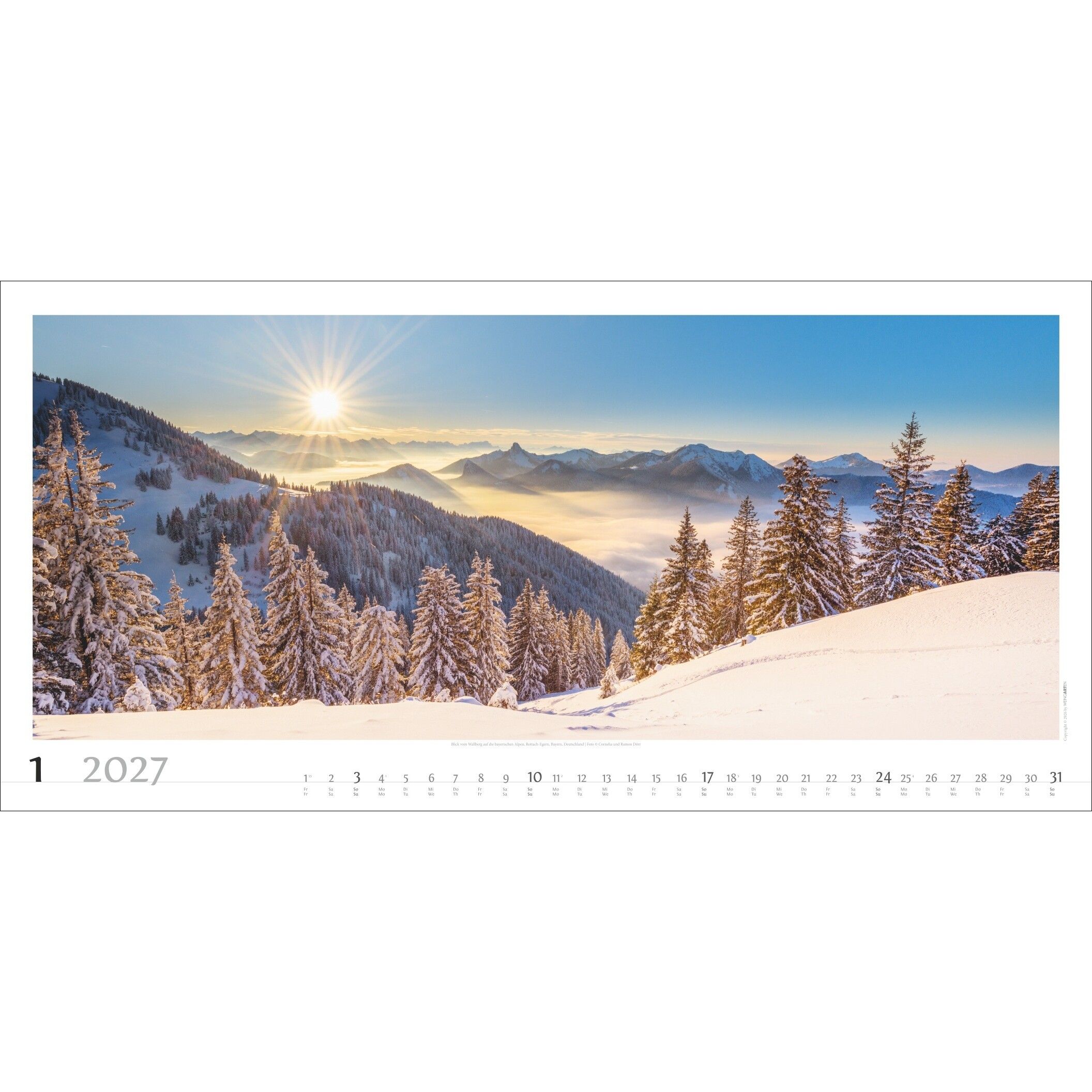 Alpenpanorama - Landschaft & Natur Kalender-524