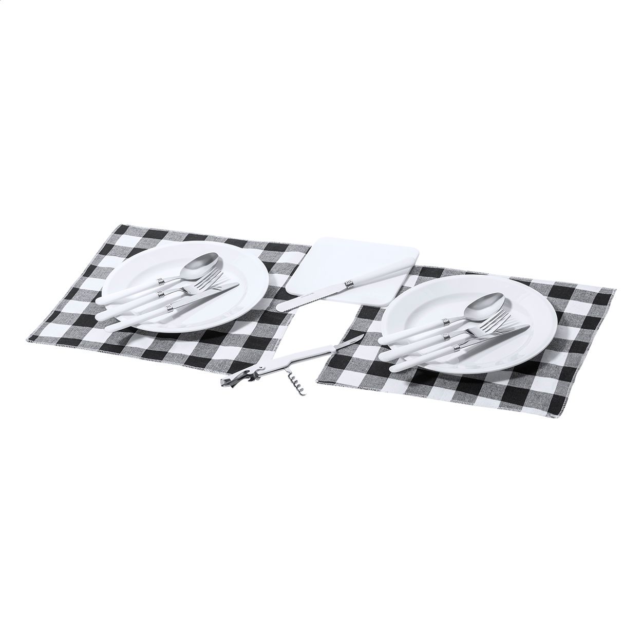 RPET Picknickset Tilken - grau-254