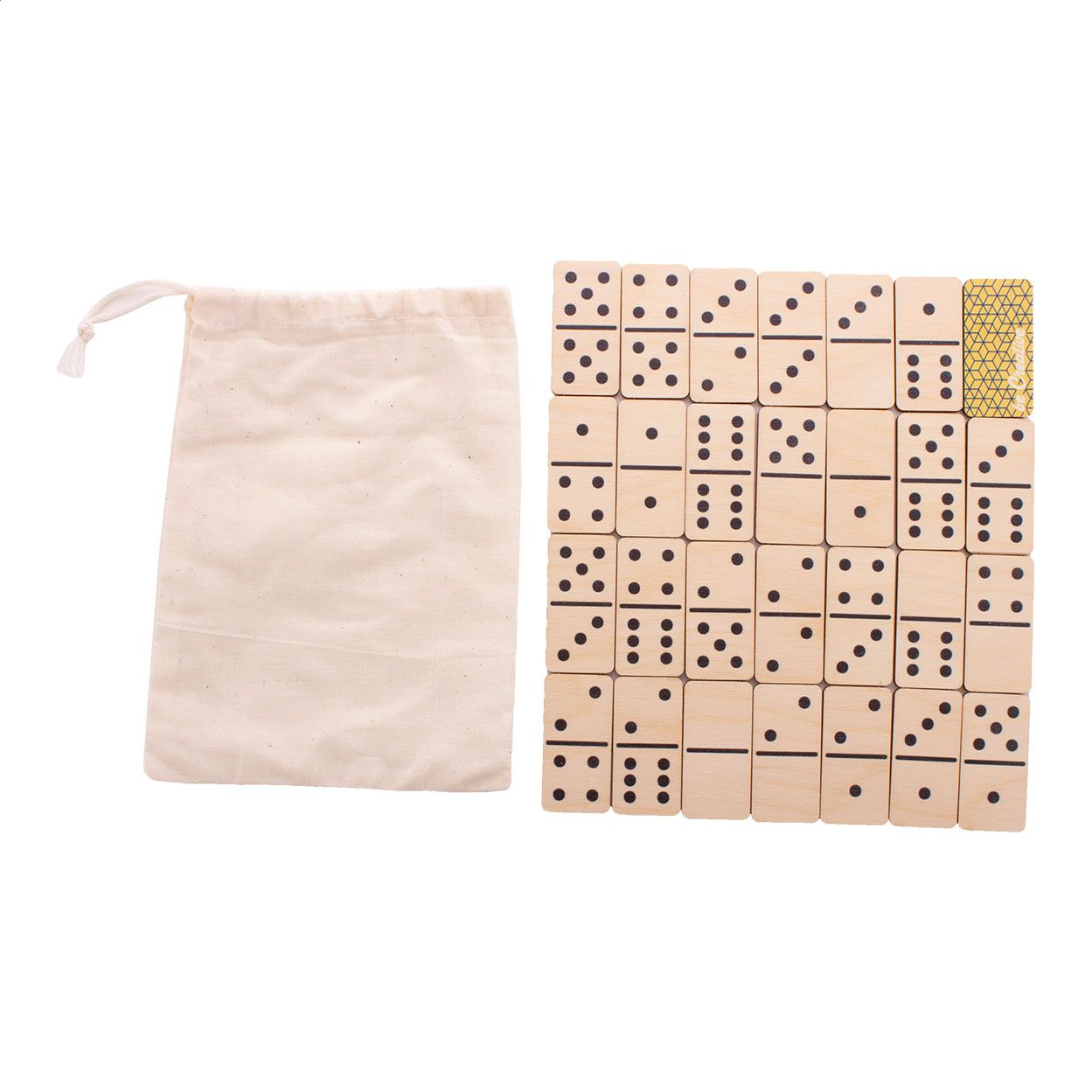Individuelles Domino-Spiel Maltese - natur-409