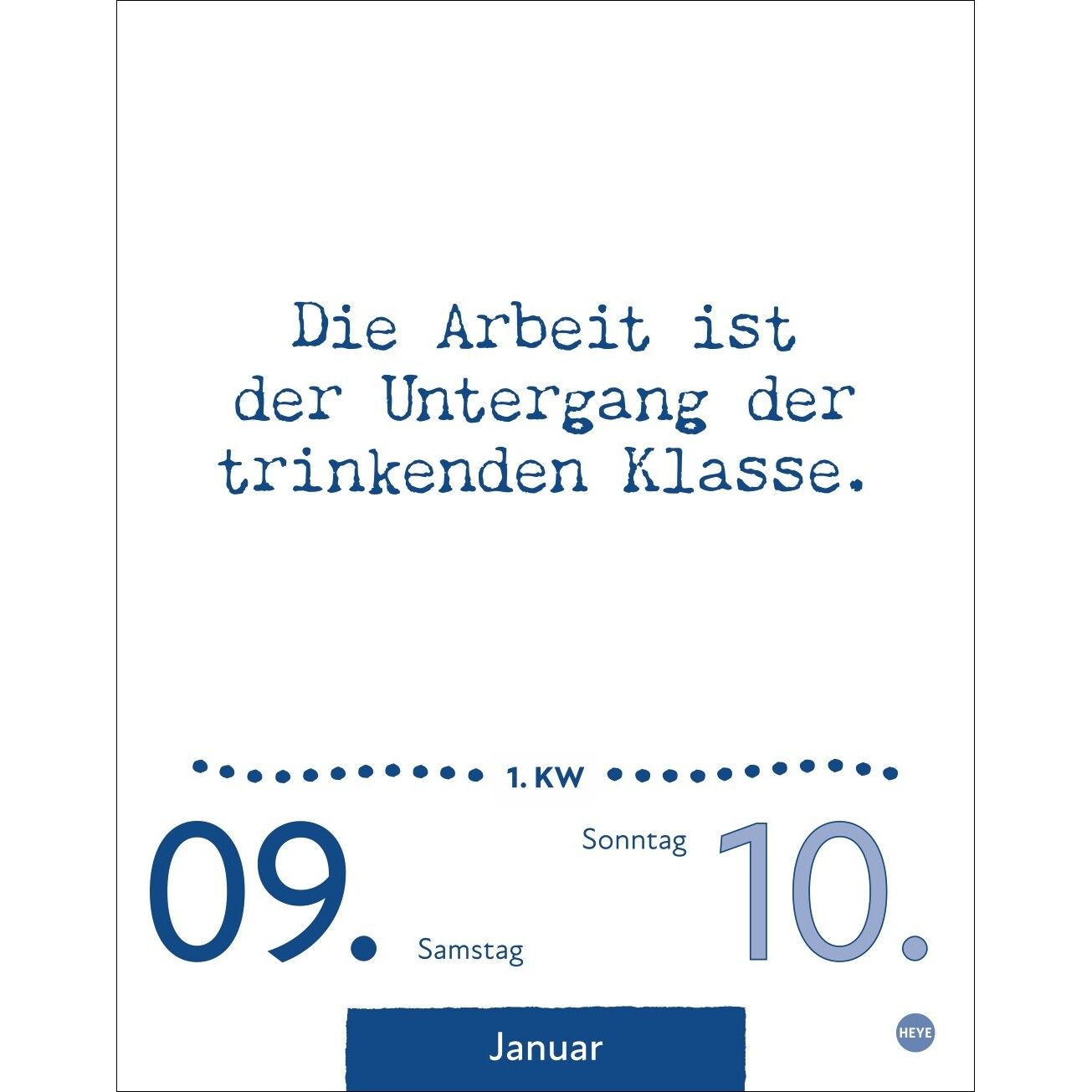Dumme Sprüche für jeden Anlass TAK - Comic, Cartoon & Humor Kalender-845