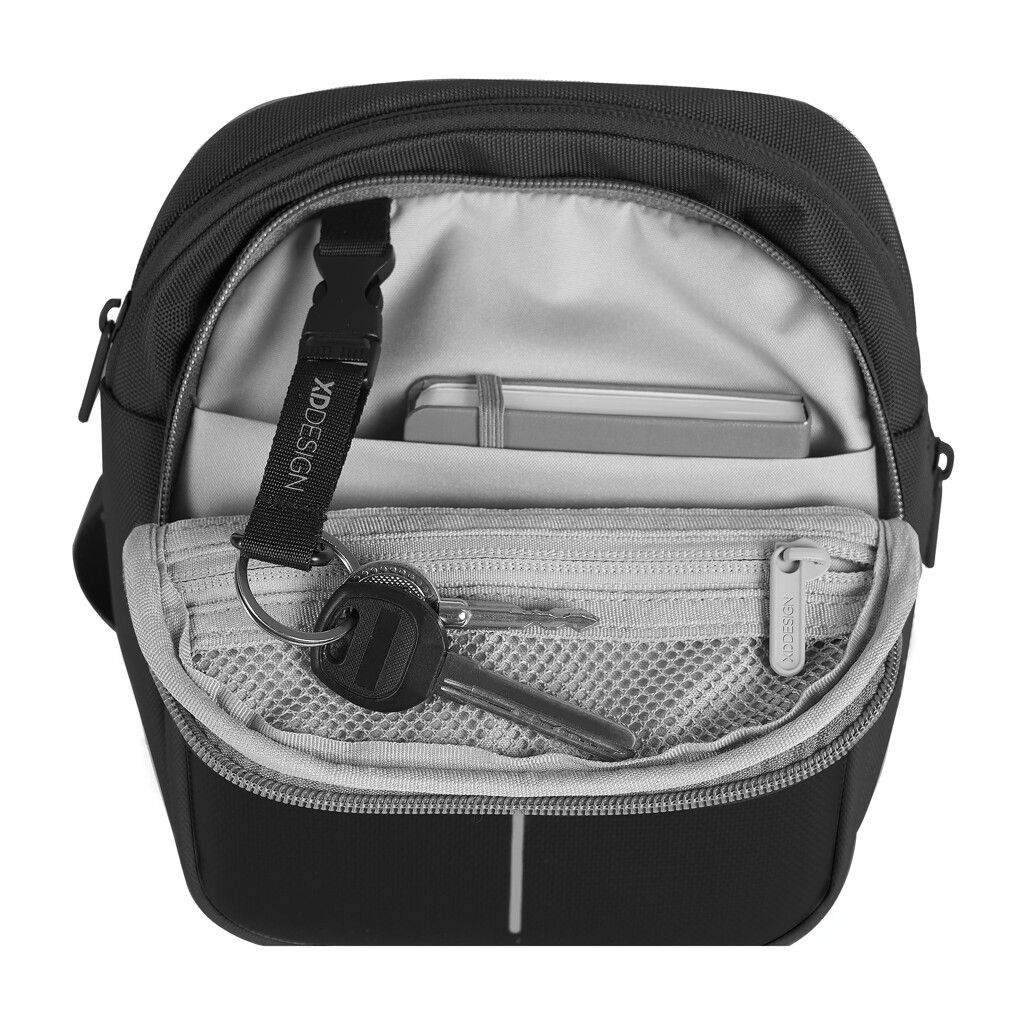 Boxy Sling - schwarz-723