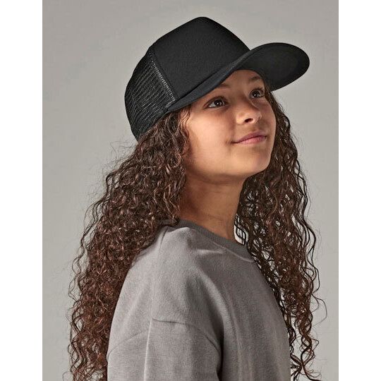 Junior Vintage Snapback Trucker - french navy - white-188