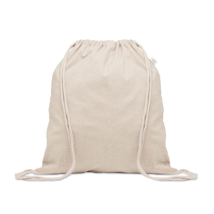 Beutel mit Kordelzug recycelt CABETRI - beige-311
