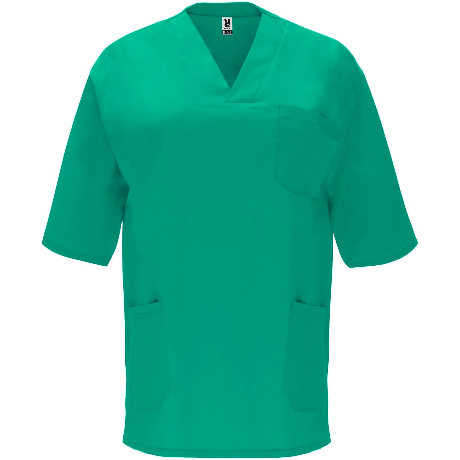 Panacea Kurzärmeliges Arbeitshemd, 160 g/m2, unisex  - lab grün-597