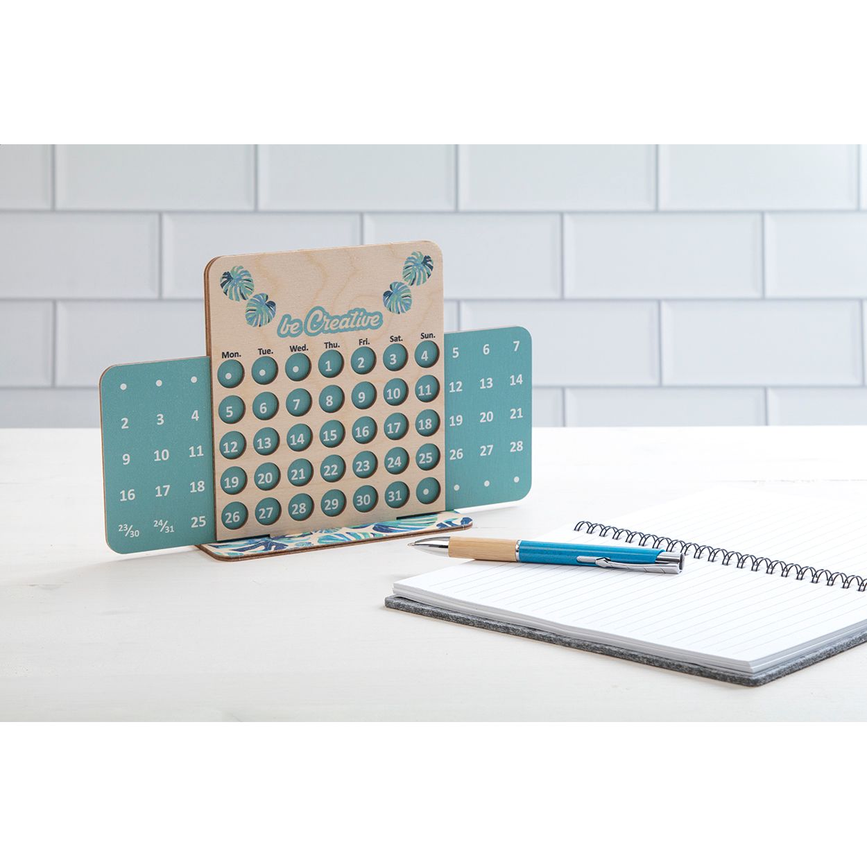Forever Creative Individueller ewiger Kalender - natur-350